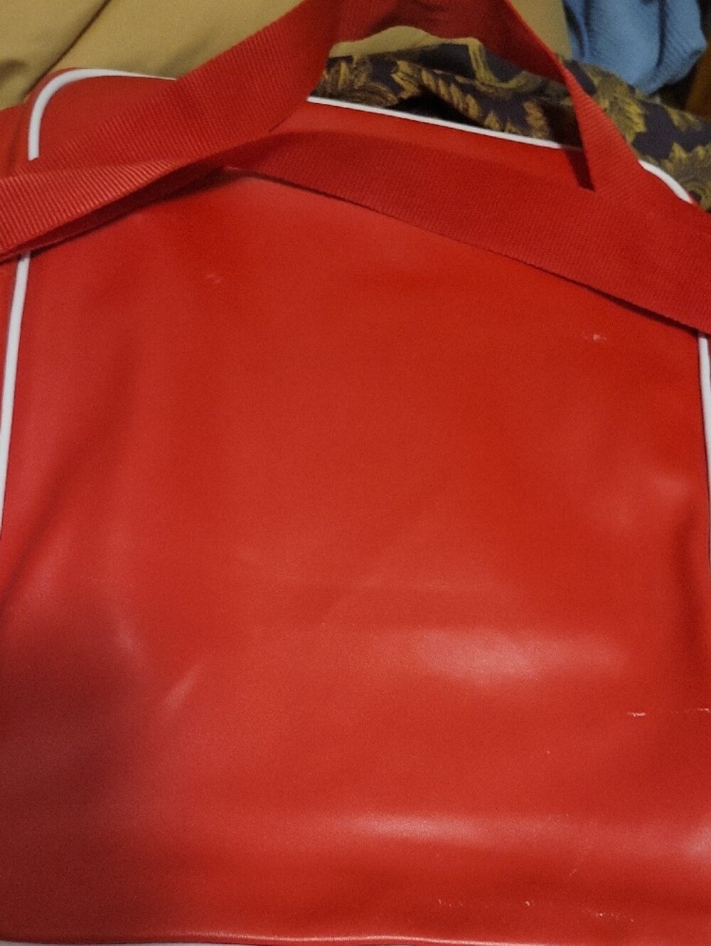 Michael Jackson Red 'Who's Bad' Graphic Backpack - Gem